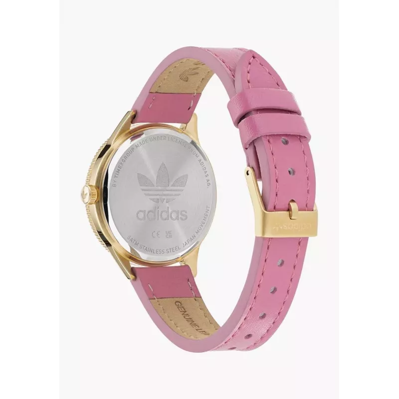 Adidas Reloj mujer AOFH22509 36mm oro rosa blanco silicona