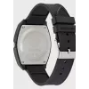 Adidas Reloj de mujer AOST22038 38 mm caja de acero inoxidable correa de silicona negra analógico de cuarzo