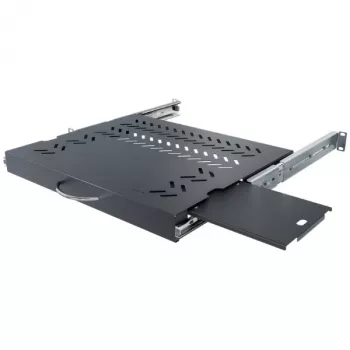 Bandeja ajustable para teclado y ratón RSR-F2-19-1U-350B-KM Stalflex