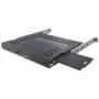Bandeja ajustable para teclado y ratón RSR-F2-19-1U-350B-KM Stalflex