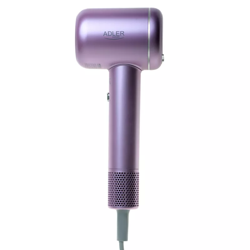 ADLER AD 2270p Secador de pelo de viaje 1200W Doble voltaje Plegable Negro/Plata