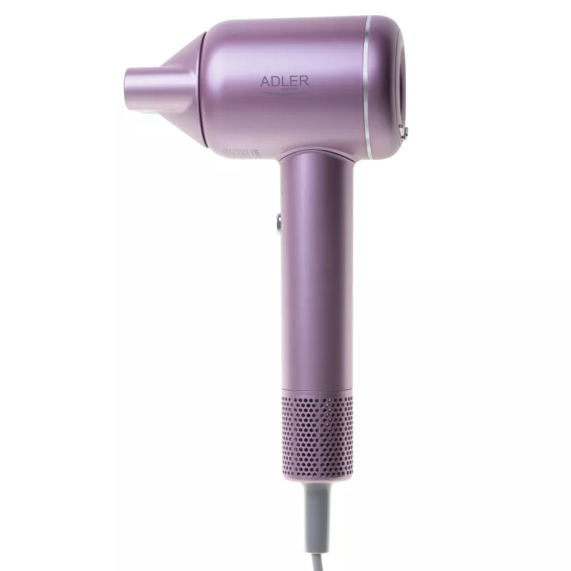 ADLER AD 2270p Secador de pelo de viaje 1200W Doble voltaje Plegable Negro/Plata