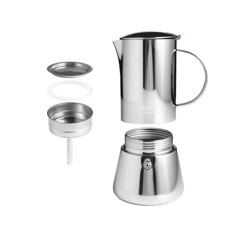 Adler AD 4417 molinillo de café, acero inoxidable
