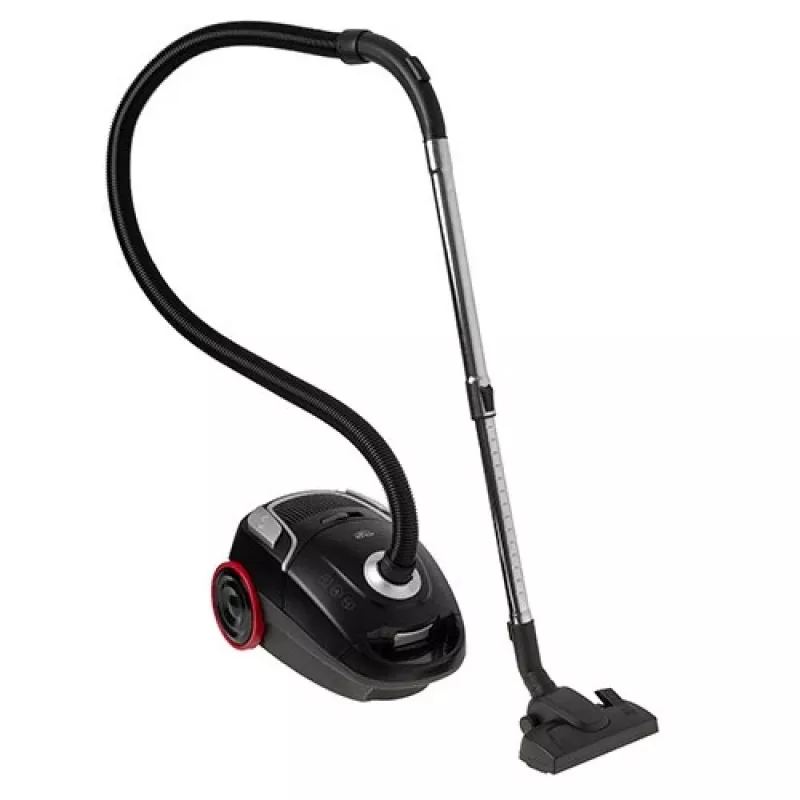 Adler AD 7054 Aspirador sin bolsa 2200 W con filtro HEPA, depósito de 1,5 L, tubo telescópico de metal, negro/plata