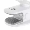 Adler AD 7335 ventilador de sobremesa recargable con pinza, 6W, 12,7 cm, 3 velocidades, oscilación, blanco