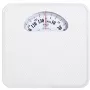 Adler AD 8179 Báscula de baño mecánica - blanca, capacidad 136 kg