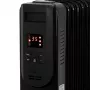 Camry CR 7814 radiador de aceite con mando a distancia, 2500 W, 13 elementos, negro