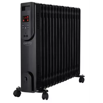 Adler Camry radiador de aceite CR 7820 2000W 9 elementos radiador relleno de aceite blanco/gris