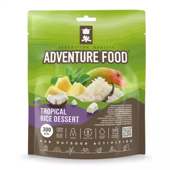 Adventure Food Tropical Rice Dessert - Comida de camping deshidratada, 140g