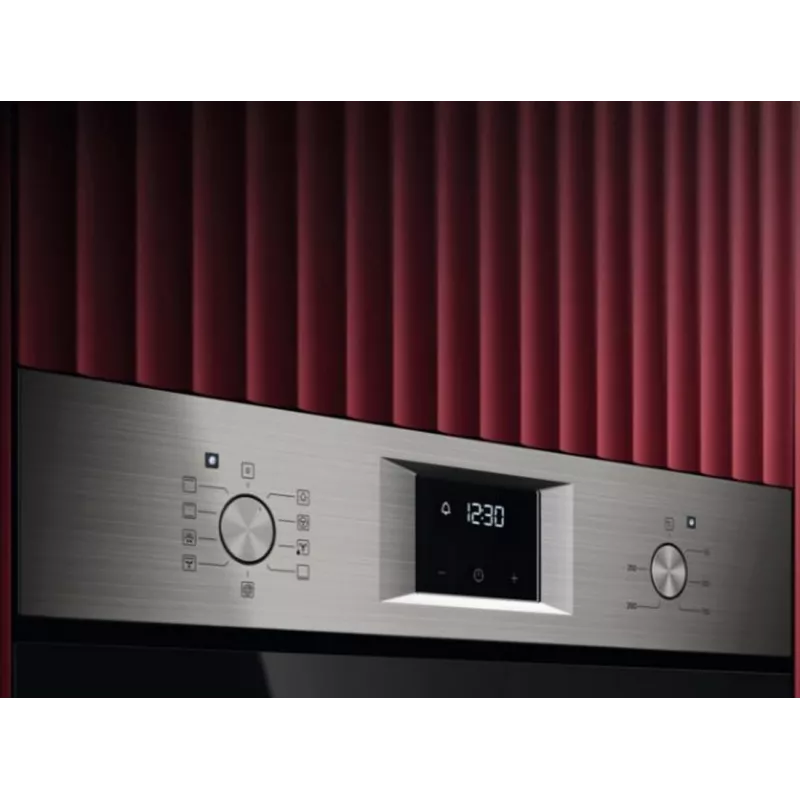 AEG 5000 SurroundCook horno eléctrico empotrable, 65L, limpieza pirolítica, acero inoxidable
