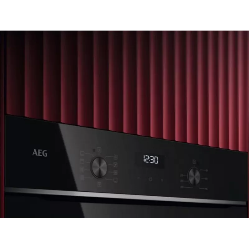 AEG 5000 SurroundCook Horno eléctrico empotrable, 72L, limpieza pirolítica, acero inoxidable