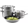 AEG A4SS Olla de acero inoxidable con tapa de cristal, 3,5 L