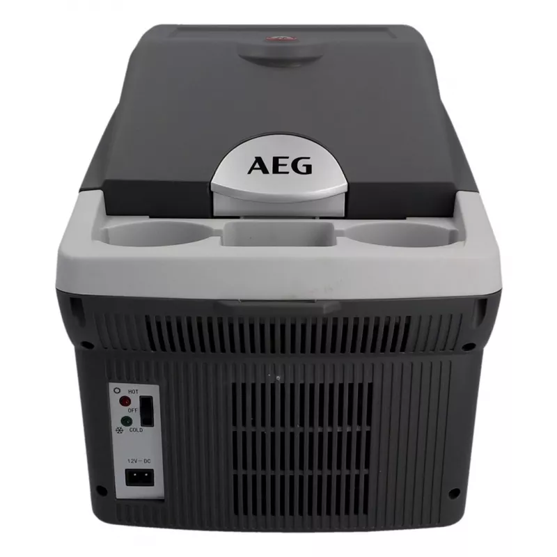 AEG BK16 nevera y calentador termoeléctrico 16L, 12V/230V, gris/negro