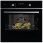 AEG horno con resistencia circular, integrable, 71l, negro
