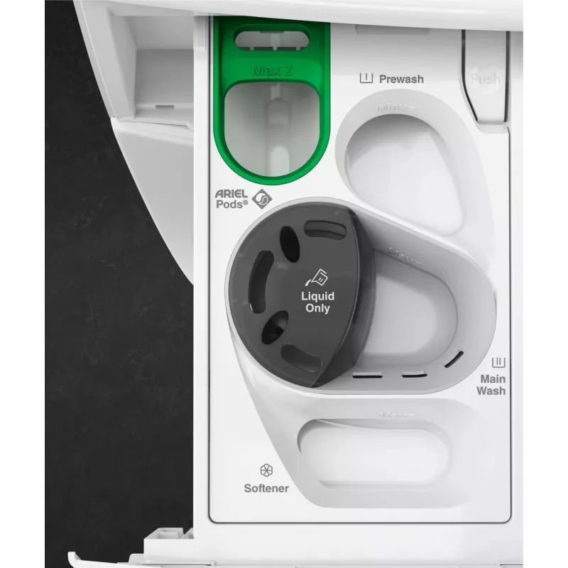 Lavadora de carga frontal AEG LFR83844VE, 8kg, 1400 rpm, blanca