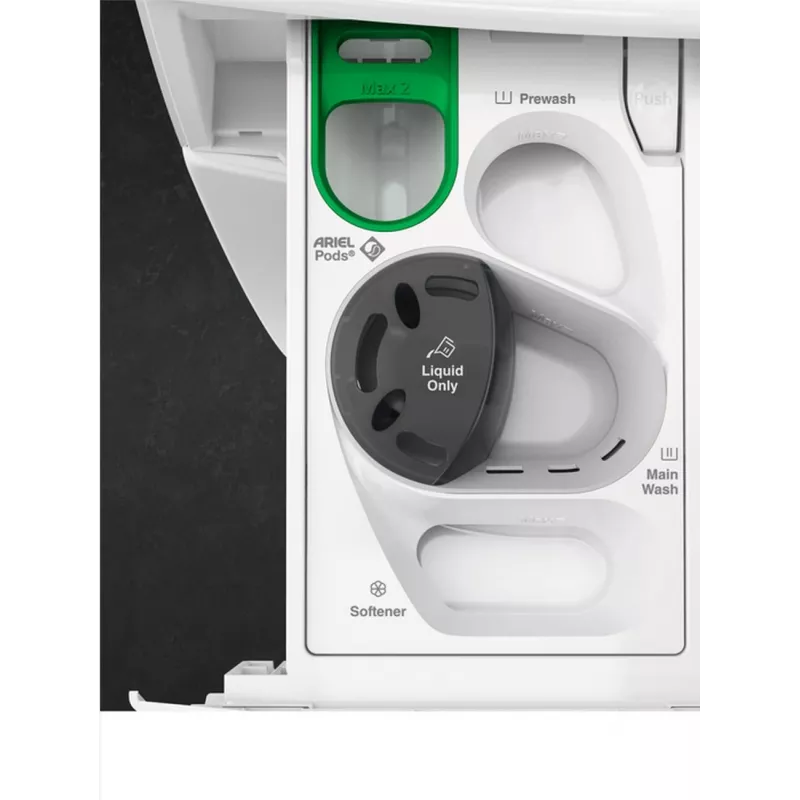 AEG LWR73864O Lavadora-secadora de libre instalación, 8kg/4kg, 1600 rpm, motor inverter, blanco