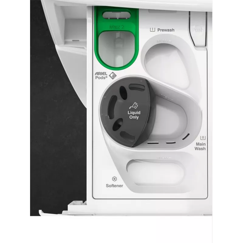 AEG LWR85165O Lavadora secadora, carga frontal, 10 kg lavado / 6 kg secado, 1600 rpm, blanco