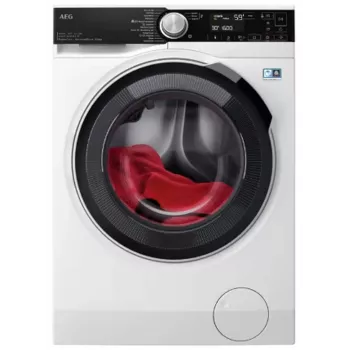AEG LWR85165O Lavadora secadora, carga frontal, 10 kg lavado / 6 kg secado, 1600 rpm, blanco
