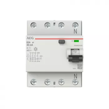 AEG Power Solutions interruptor diferencial FN463/A30 4P Type-A 63A 30mA