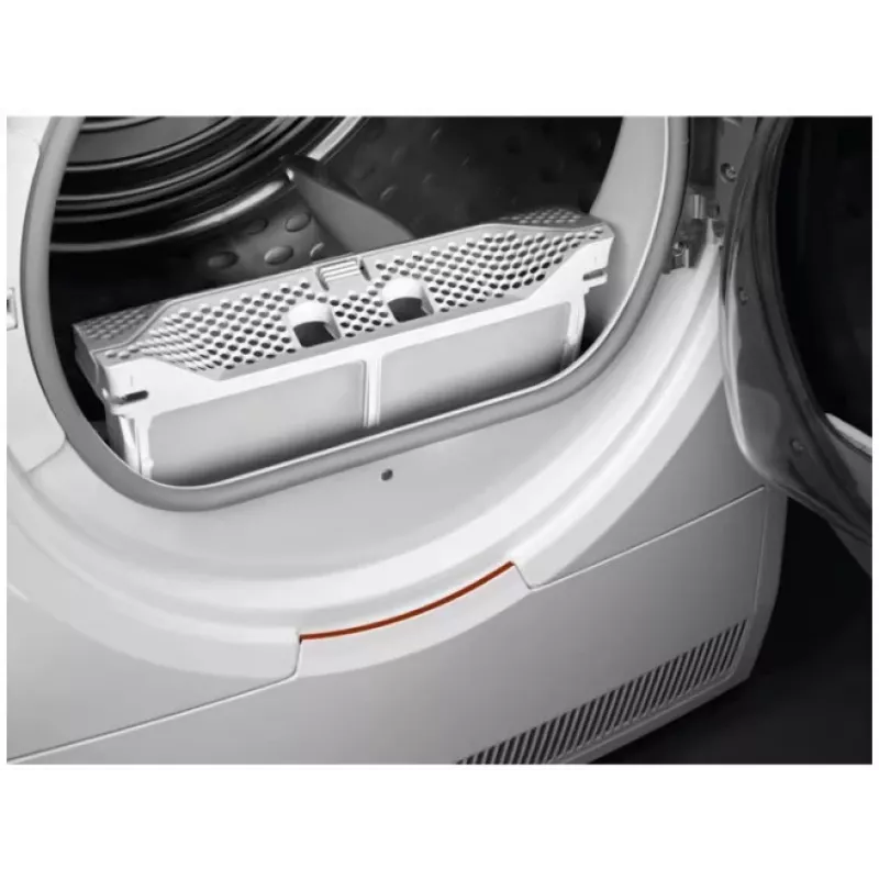 AEG TR7G8BE Secadora con bomba de calor, 8 kg, clase de eficiencia energética A++, ProSense y SensiDry, 66 dB
