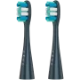 AENO ADB0010N Cabezales de cepillo de repuesto, 2 uds., blanco, compatible con el cepillo de dientes sónico ADLER ADB0010N