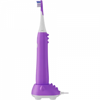 AENO Cepillo de dientes inalámbrico, violeta, 3 cabezales, 600mAh, 5 modos, Smart Remind