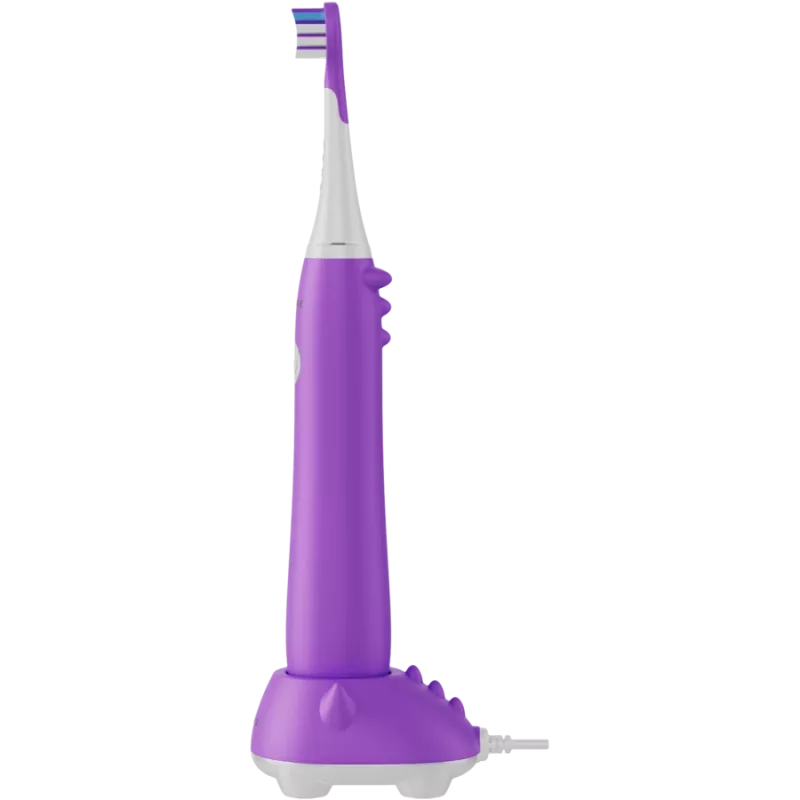 AENO Cepillo de dientes inalámbrico, violeta, 3 cabezales, 600mAh, 5 modos, Smart Remind