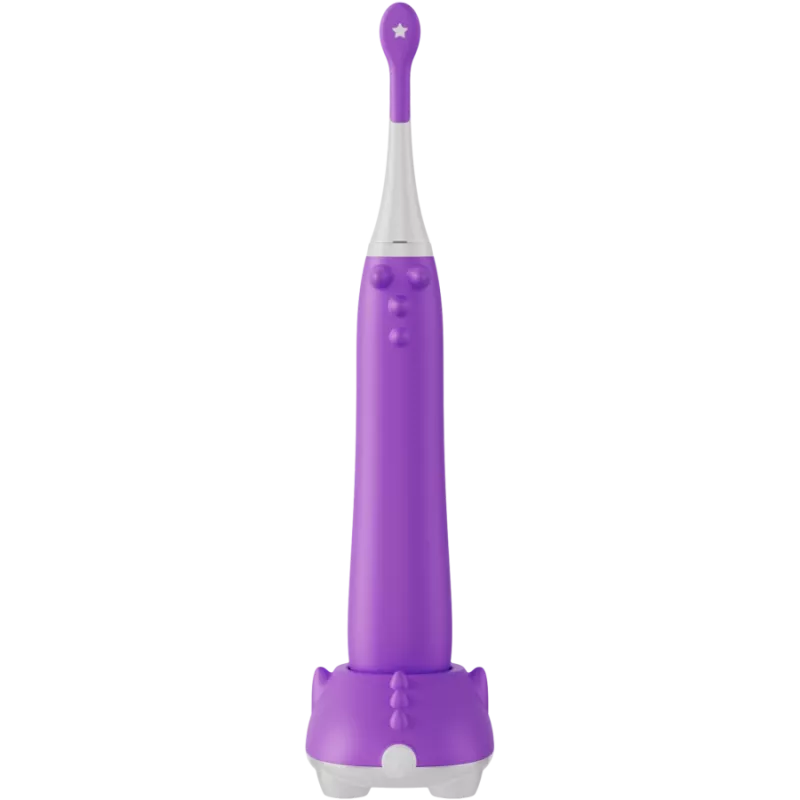 AENO Cepillo de dientes inalámbrico, violeta, 3 cabezales, 600mAh, 5 modos, Smart Remind