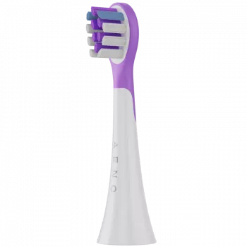 AENO Cepillo de dientes inalámbrico, violeta, 3 cabezales, 600mAh, 5 modos, Smart Remind