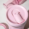 Cafetera AeroPress Go Plus con vaso térmico rosa 475 ml