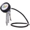 Aerotec Inflador de neumáticos analógico con manómetro, 10 bar / 145 PSI, manómetro engomado, manguera de 40 cm, racor rápido 2005759