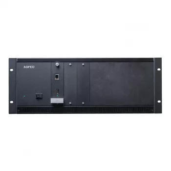 AGFEO ES 730 IT Sistema de comunicación IP (PBX) – 100 usuarios, 100 troncales SIP, 30 conversaciones VoIP, Gigabit Ethernet, USB, firewall, VPN, UC-Suite, CTI, Web-GUI