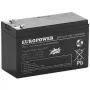 Batería AGM serie EUROPOWER EPL 12V 7,2Ah T1 (15 años de vida útil)