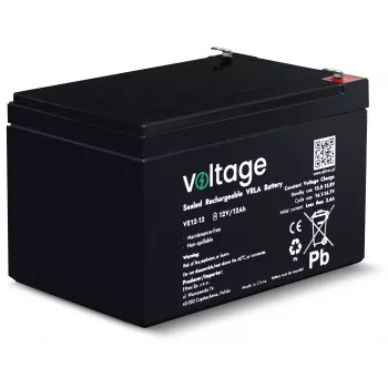 Batería AGM Voltage 12V 12Ah VE12-12 (vida útil 6-9 años)