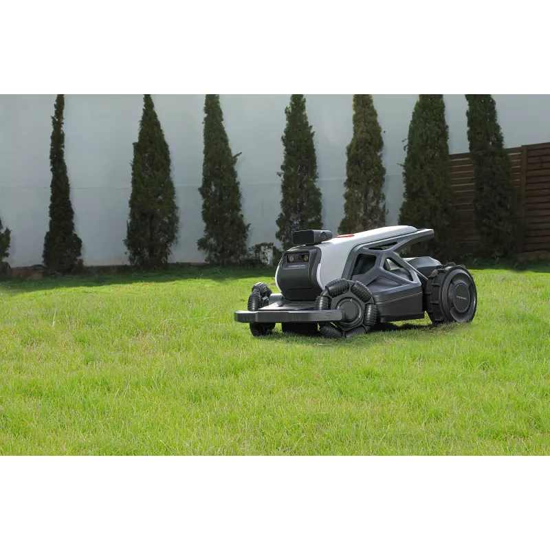 AIRSEEKERS LIMITED Tron MAX 300° AI Vision cortacésped mulching, 3600m², AI Vision + NRTK
