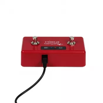 Controlador de pedal Bluetooth AirTurn BT500S-2 Silent para pasar páginas, teleprompter, música y control de presentaciones