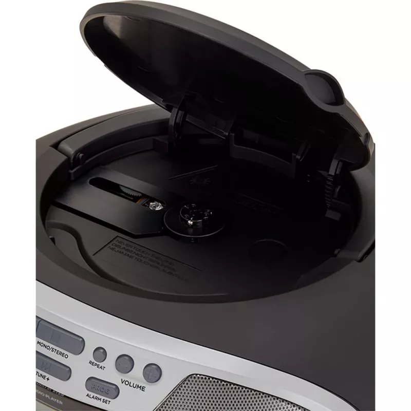 Aiwa BBTU-400SL sistema estéreo portátil CD/FM RDS/USB/Bluetooth plateado reproducción MP3