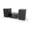 Aiwa MSBTU-600 50W microcadena Hi-Fi Bluetooth con radio FM, USB, Aux-In, indicador LED, mando a distancia, negro