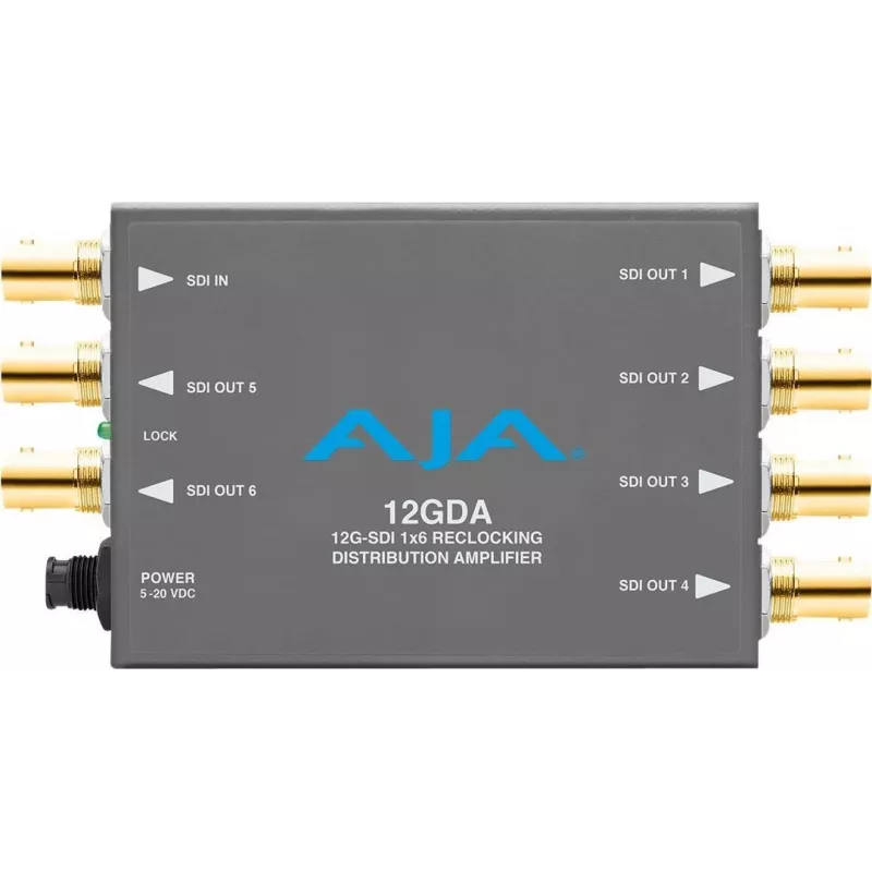 Distribuidor amplificador AJA 12GDA 12G-SDI 1x8