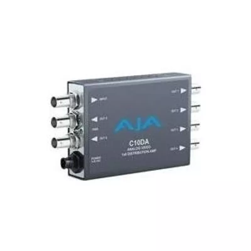 AJA C10DA Distribuidor HD/SD-SDI 1x4 con Reclocking