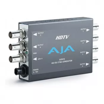AJA GEN10 Generador de sincronización HD/SD (GEN10-R1)