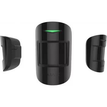 AJAX MotionProtect detector de movimiento PIR inalámbrico negro