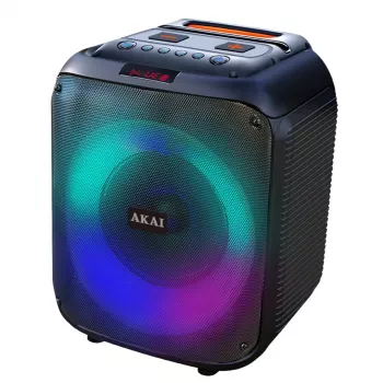 AKAI ABTS-V30 Altavoz Bluetooth portátil, negro