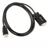 Akasa AK-CBHD26-20BK cable adaptador HDMI a VGA 2m negro