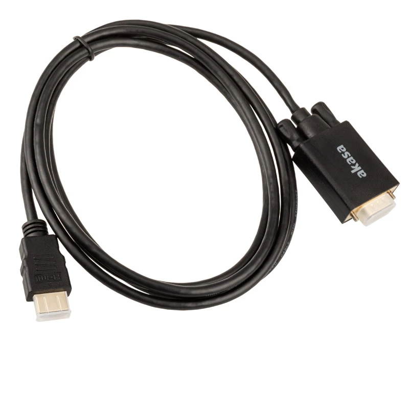 Akasa AK-CBHD26-20BK cable adaptador HDMI a VGA 2m negro