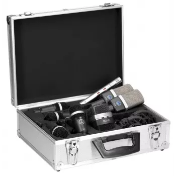 AKG DRUMSET PREMIUM - set profesional de micrófonos para batería