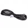 Akyga AK-PC-06A cable de alimentación CEE 7/7 a IEC C13, 3 m, negro