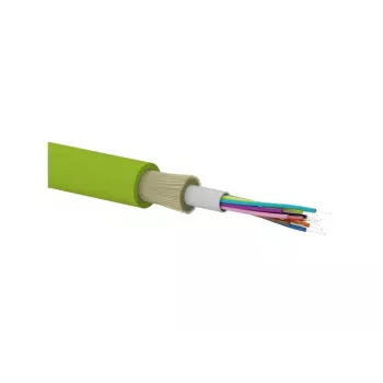 ALANTEC FOK-U16G-MM-5-B OM5 cable de fibra óptica multimodo, 16 fibras, 50/125 µm, B2ca, LSOH, FireHardy, Universal
