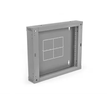 ALANTEC Parte trasera abatible para armario SW-18U-600-450-01-S, gris, 150 mm