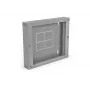 ALANTEC Parte trasera articulada para armario SW-9U-600-450-01-S, Gris 150mm